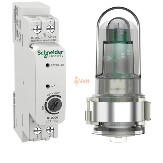 ФОТОРЕЛЕ IC2000, ВЪНШЕН МОНТАЖ, CCT15369, SCHNEIDER ELECTRIC