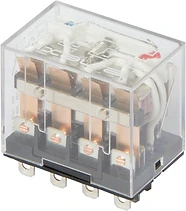 МЕЖДИННО РЕЛЕ, 10 A, 4 ГРУПИ КОНТАКТИ, С LED ИНДИКАЦИЯ, БОБИНА 230 VAC, E.CONTROL.P1046L, E.NEXT
