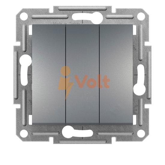 ТРОЕН КЛЮЧ ASFORA, СКРИТ МОНТАЖ, СТОМАНА, EPH2100162, SCHNEIDER ELECTRIC