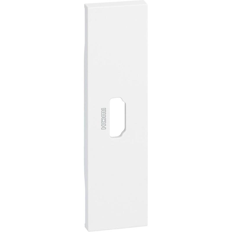 ЛИЦЕВ ПАНЕЛ LIVING NOW, ЗА HDMI МОДУЛ, 1 МОДУЛ, БЯЛ, BTICINO