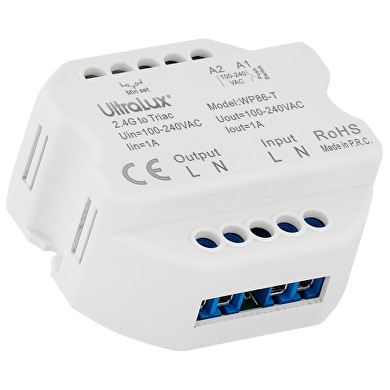 SMART 2.4 G RF TRIAC ДИМЕР, 1 A, 220 W, 220-240 VAC, ULTRALUX