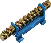 КЛЕМЕН БЛОК С 15 ОТВОРА, ЗА DIN-ШИНА, E.BS.STAND.1.15, E.NEXT