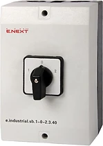ПАКЕТЕН ПРЕКЪСВАЧ 3P, 40 A, 1-0-2, E.INDUSTRIAL.SB.1-0-2.3.40, E.NEXT