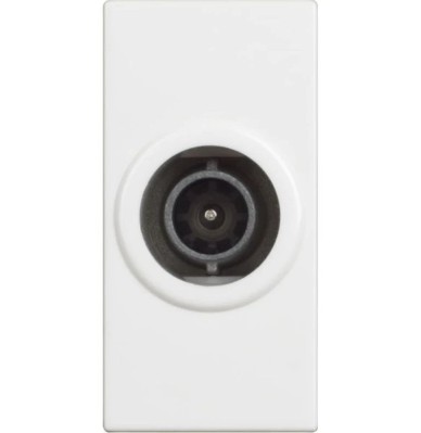 TV РОЗЕТКА CLASSIA, СХЕМА ЗВЕЗДА (1.5 DB), 1 МОДУЛ, СКРИТ МОНТАЖ, БЯЛ, RW4202D, BTICINO