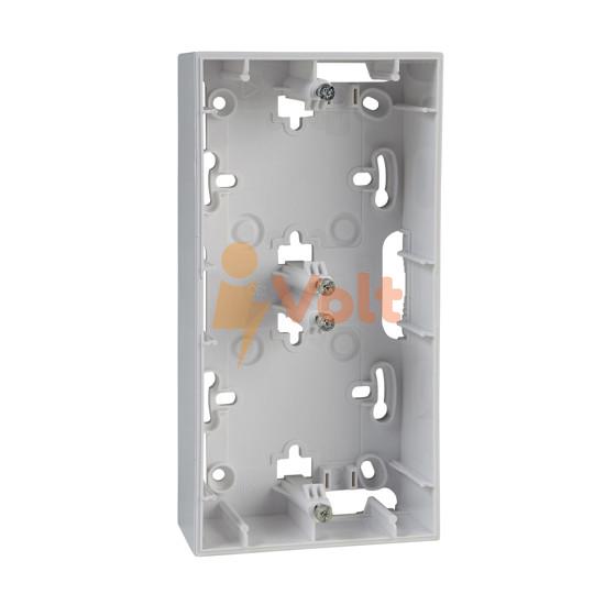 ДВОЙНА КОНЗОЛА UNICA, ОТКРИТ МОНТАЖ, ЦВЯТ БЯЛ, MGU8.004.18, SCHNEIDER ELECTRIC
