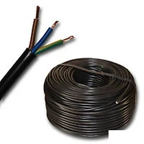 КАБЕЛ ШВПС / H05VV-F 3X1 MM2, 300/500 V, ЧЕРЕН