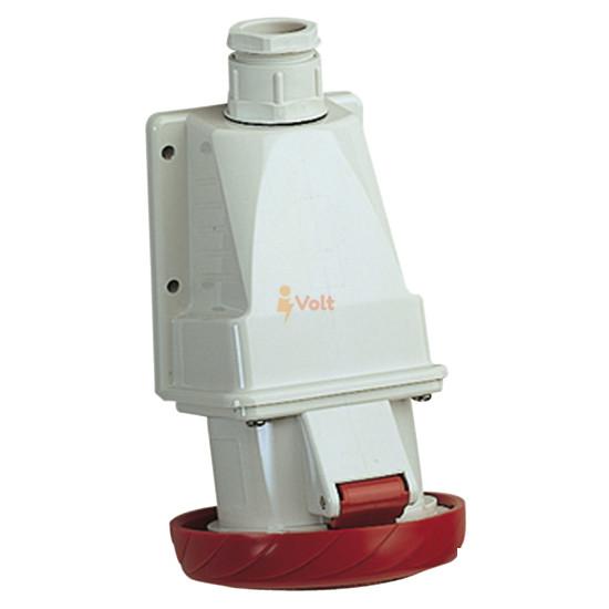ИНДУСТРИАЛЕН КОНТАКТ ЗА СТЕНА MUREVA PK, 32 A, 3P+E, 400 V AC, IP67, МАЛЪК, PKF32W734, SCHNEIDER ELECTRIC