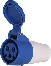 ПОДВИЖЕН ИНДУСТРИАЛЕН КОНТАКТ, 3P, 220 V, 32 A, E.SOCKET.PRO.3.32, E.NEXT