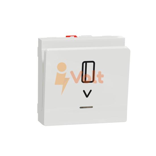 КЛЮЧ КАРТА NEW UNICA, СКРИТ МОНТАЖ, БЯЛ, NU328318, SCHNEIDER ELECTRIC