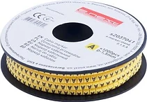 КАБЕЛНА МАРКИРОВКА, 0-1.5 MM2, “A“, 1000 БР, E.MARKER.STAND.0.1.5.A, E.NEXT