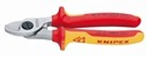 НОЖИЦА ЗА КАБЕЛИ ИЗОЛИРАНА 165 MM, 95 16 165, KNIPEX