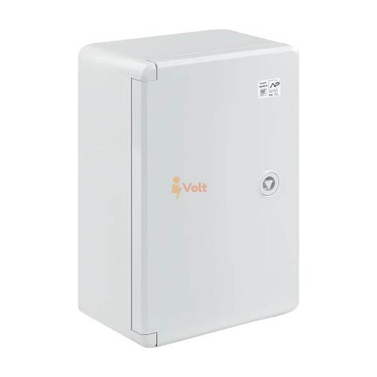 ТАБЛО ABS 200X300X130 MM, IP65, С БЯЛА ВРАТА, С МОНТАЖНА ПЛОЧА