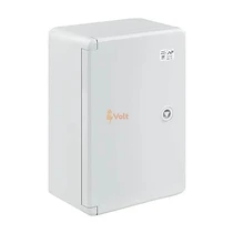 ТАБЛО ABS 200X300X130 MM, IP65, С БЯЛА ВРАТА, С МОНТАЖНА ПЛОЧА