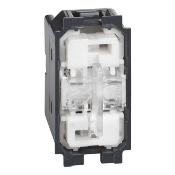 КЛЮЧ ЗА УПРАВЛЕНИЕ НА ЩОРИ LIVING NOW, 10 AX, 1P, 250 V AC, ПРЕВКЛЮЧВАЩ КОНТАКТ 1-0-2, БЕЗ ПОДСВЕТКА, СКРИТ МОНТАЖ, BTICINO