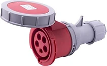 КОНТАКТ ИНДУСТРИАЛЕН ПРЕНОСИМ, 5P, 400 V, 32 A, IP67, E.SOCKET.225.32.67, E.NEXT