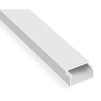 КАБЕЛЕН КАНАЛ 40X16 MM /Ш Х В/, EKO, ЦВЯТ БЯЛ, 2 M, MUTLUSAN
