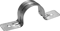 ДВУСТРАННА СКОБА ЗА ГОФРЕ 38 MM, E.MET.CLIPS.STAND.38.2, E.NEXT