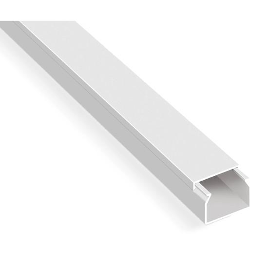 КАБЕЛЕН КАНАЛ 20X20 MM /Ш Х В/, EKO, ЦВЯТ БЯЛ, 2 M, MUTLUSAN