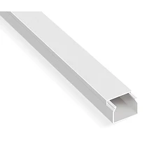 КАБЕЛЕН КАНАЛ 20X20 MM /Ш Х В/, EKO, ЦВЯТ БЯЛ, 2 M, MUTLUSAN