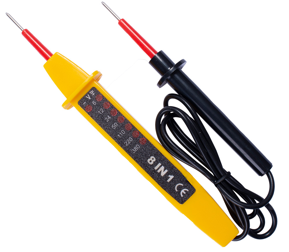 ТЕСТЕР ЗА НАПРЕЖЕНИЕ ДВУПОЛЮСЕН 6-380 VAC/DC E.TOOL.TEST11, E.NEXT