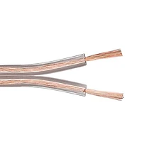 H03VH-H КАБЕЛ ШВПЛ-А 2X0.50 MM2, ПРОЗРАЧЕН, 300/300 V