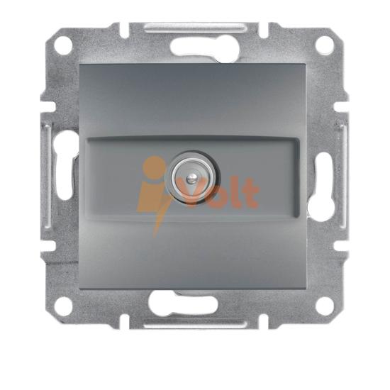TV РОЗЕТКА ASFORA, КРАЙНА, СКРИТ МОНТАЖ, СТОМАНА, EPH3200162, SCHNEIDER ELECTRIC