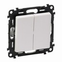 СЕРИЕН КЛЮЧ VALENA LIFE, 10 A, СКРИТ МОНТАЖ, БЯЛ, LEGRAND