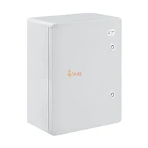 ТАБЛО ABS 300X400X170 MM, IP65, С БЯЛА ВРАТА, С МОНТАЖНА ПЛОЧА