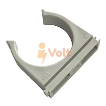 ОТВОРЕНА СКОБА ECLIP ЗА КАБЕЛНА ТРЪБА, Ф32