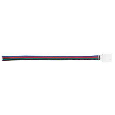 ГЪВКАВ КОНЕКТОР ЗА RGB LED ЛЕНТА (ЖЕНСКИ) 5БР. В ПАКЕТ, ULTRALUX