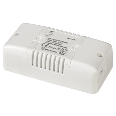 SMART 2.4 G RF 0-10 V DC КОНТРОЛЕР ЗА LED ОСВЕТЛЕНИЕ 500 W, 220-240 V AC, ULTRALUX