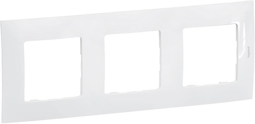 ДЕКОРАТИВНА РАМКА NEW NILOE, ТРОЙНА, БЯЛ, NP113WH, LEGRAND
