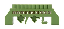 КЛЕМЕН БЛОК С 10 ОТВОРА, ИЗОЛИРАН КОРПУС, ЗЕЛЕН, E.BSI.PRO.2.10, E.NEXT