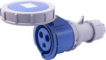 ИНДУСТРИАЛЕН ПОДВИЖЕН КОНТАКТ E.SOCKET, 32 A, 2P+E, 230 V AC, IP67, E.SOCKET.223.32.67, E.NEXT