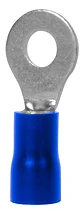 КАБЕЛЕН НАКРАЙНИК ТИП УХО, 1.5-2.5 MM2, M5, ИЗОЛИРАН, СИН, E.TERMINAL.STAND.RV2.2.5.BLUE, E.NEXT