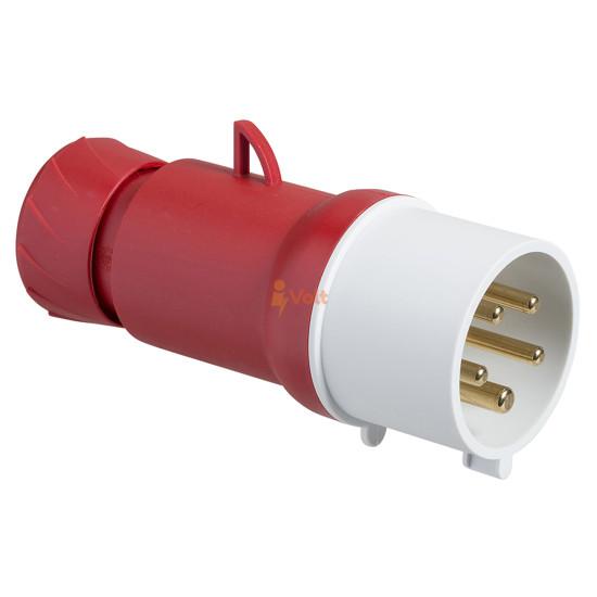 ИНДУСТРИАЛЕН ПОДВИЖЕН ЩЕПСЕЛ MUREVA PK, 32 A, 3P+N+E, 400 V AC, IP44, PKE32M435, SCHNEIDER ELECTRIC