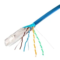 КАБЕЛ LAN FTP CAT6 4X2X0.5 MM2, 23 AWG, МЕДЕН