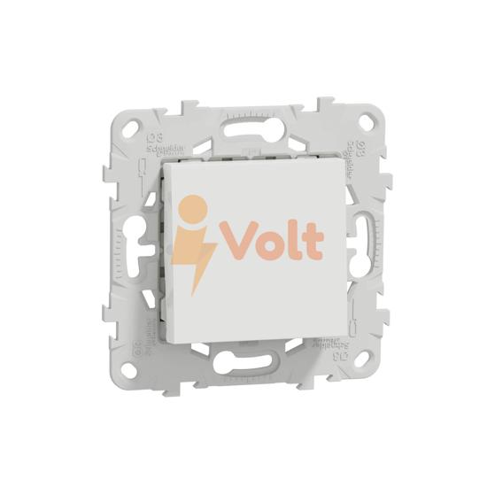ДЕВИАТОРЕН КЛЮЧ NEW UNICA, СКРИТ МОНТАЖ, БЯЛ, NU520318, SCHNEIDER ELECTRIC