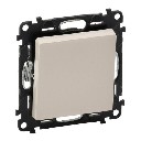 БУТОН VALENA LIFE, 6 A, 250 V, СКРИТ МОНТАЖ, КРЕМ, LEGRAND