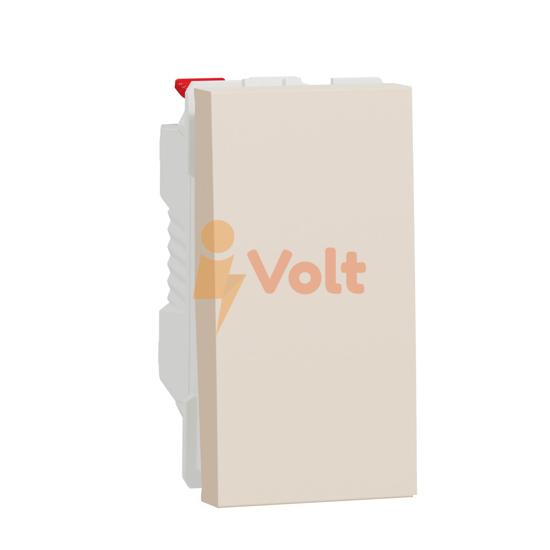 ЕДНОПОЛЮСЕН КЛЮЧ NEW UNICA, СКРИТ МОНТАЖ, СЛОНОВА КОСТ, NU310144, SCHNEIDER ELECTRIC