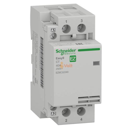 МОДУЛЕН КОНТАКТОР EASY9, 2P, 40 A, 230 V AC, 2NO, 02400151AN, SCHNEIDER ELECTRIC