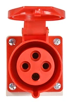 ИНДУСТРИАЛЕН КОНТАКТ ЗА СТЕНА E.SOCKET.PRO, 32 A, 3P+E, 400 V AC, E.SOCKET.PRO.4.32, E.NEXT