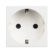 КОНТАКТ ШУКО 2P+E С ДЕТСКА ЗАЩИТА 2M БЯЛ CLASSIA PRO - BTICINO CLASSIA RW4141P