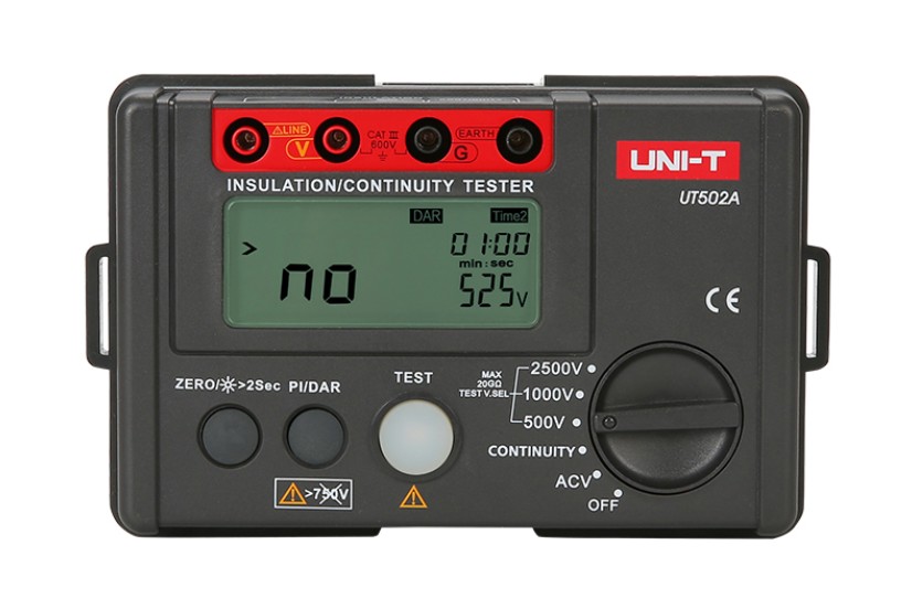 МЕГАОММЕТЪР 500/1000/2500 V, UT502A