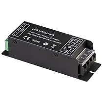 УСИЛВАТЕЛ ЗА ЕДНОЦВЕТНА LED ЛЕНТА, 25 A, 300 W (12 V), 12-24 V DC, ULTRALUX
