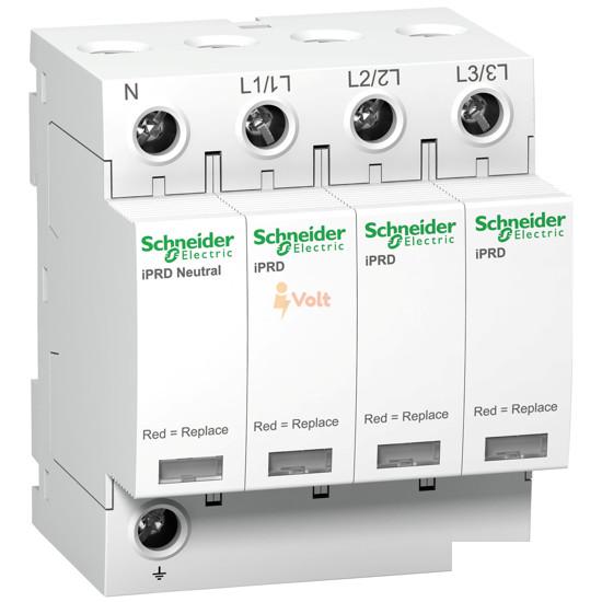 КАТОДЕН ОТВОДИТЕЛ IPRD40R 40 KA, 350 V, 3P + N, С ДИСТАНЦИОННО ПРЕХВЪРЛЯНЕ, A9L40601, SCHNEIDER ELECTRIC