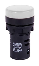 ИНДИКАТОРНА ЛАМПА LED Ф22 MM 24 AC/DC, БЯЛА, E.AD22.24.WHITE, E.NEXT