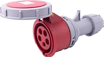 ИНДУСТРИАЛЕН ПОДВИЖЕН КОНТАКТ E.SOCKET, 16 A, 3P+N+E, 400 V AC, IP67, E.SOCKET.215.16.67, E.NEXT