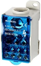 РАЗПРЕДЕЛИТЕЛЕН БЛОК ЗА DIN-ШИНА, 400 A, E.SN.PRO. 400, 1 ПОТЕНЦИАЛ, E.NEXT