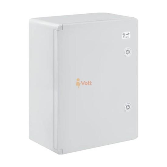 ТАБЛО ABS 250X350X150 MM, IP65, С БЯЛА ВРАТА, С МОНТАЖНА ПЛОЧА